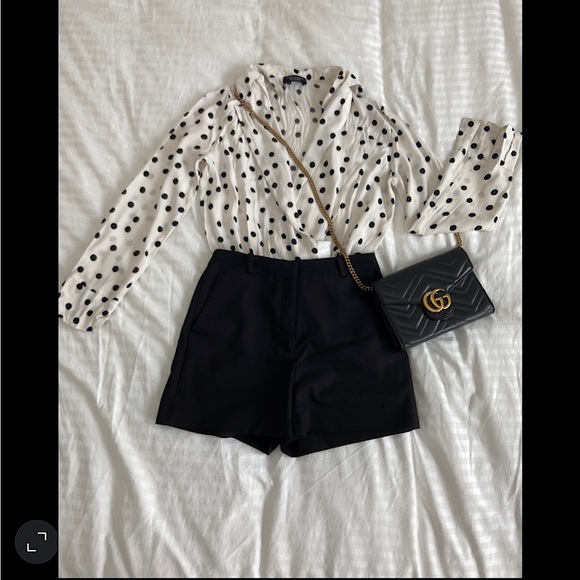 Zara Tops Very Cute Polka Dot Bodysuit Bottom Is Not Included